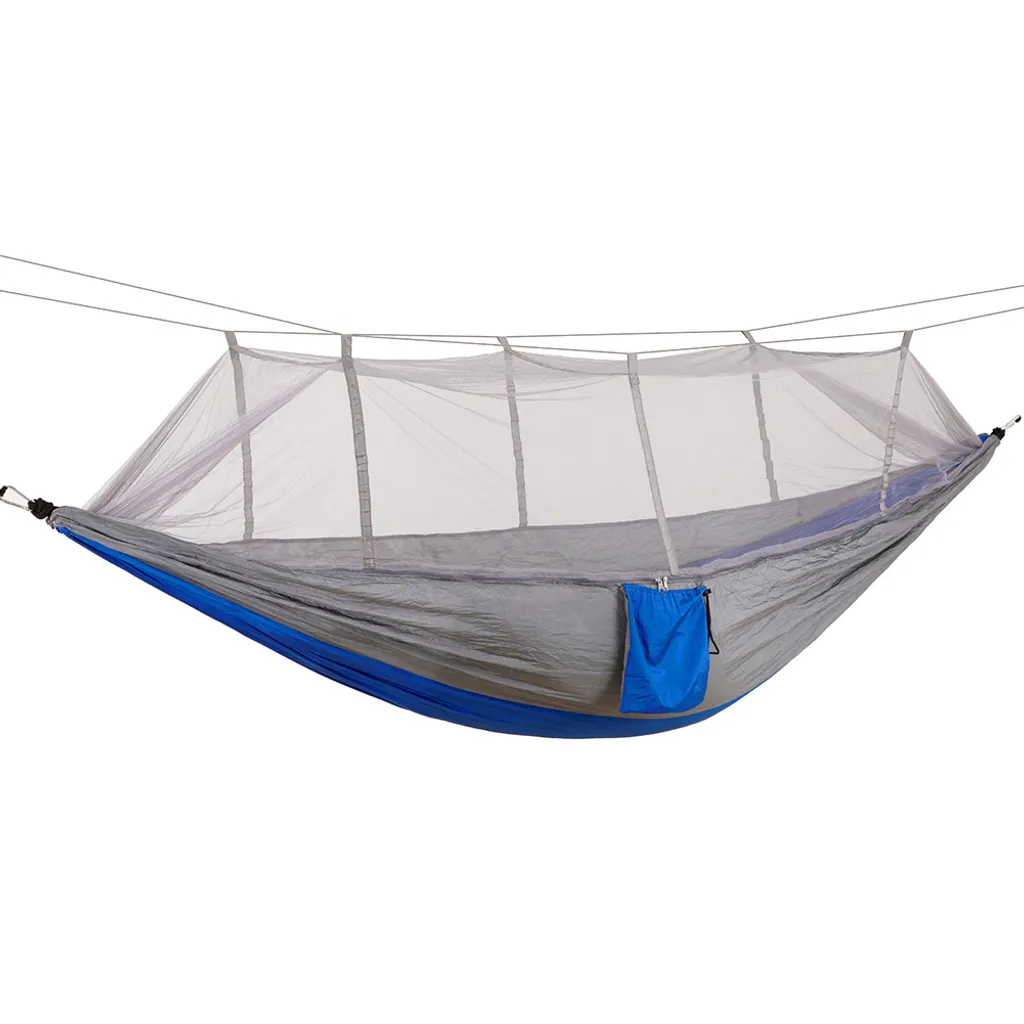 Hamac anti-moustique avec moustiquaire, lit suspendu pour dormir sans piqûre