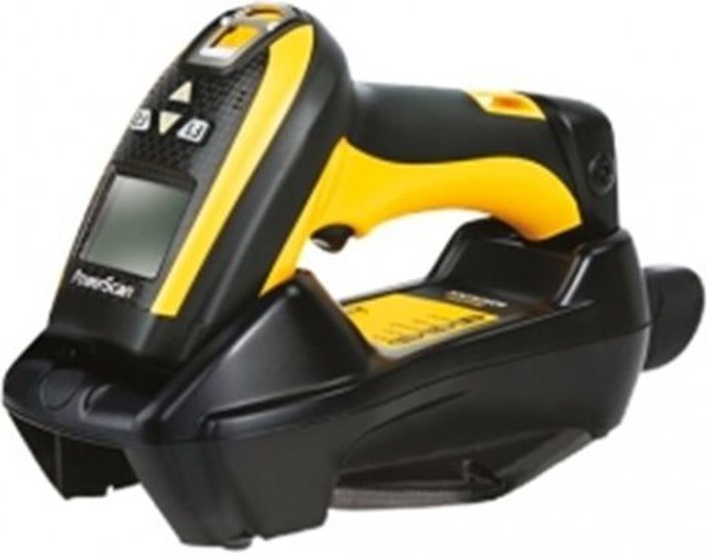 Datalogic PM9100, 1D, Multi-IF, Disp., Kit (RS232), RB, schwarz, gelb