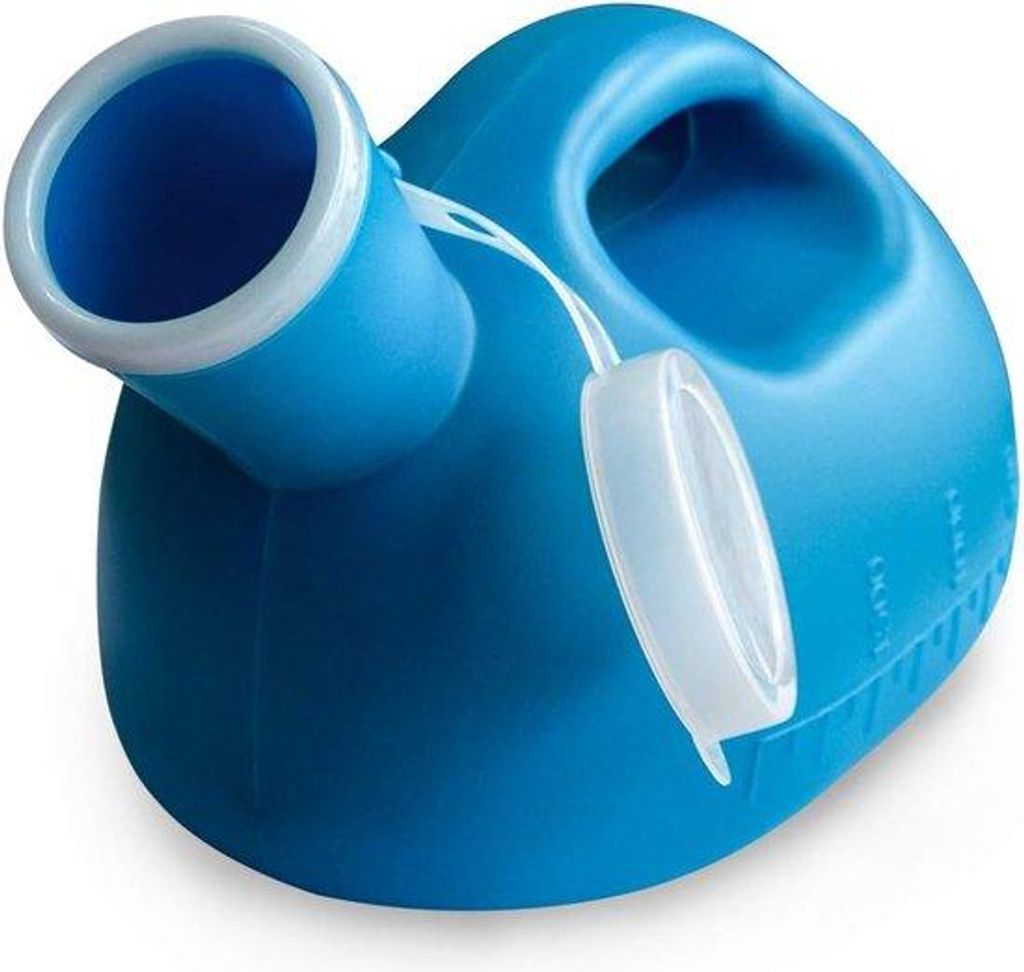 Reise Urinflasche 2000ml blau