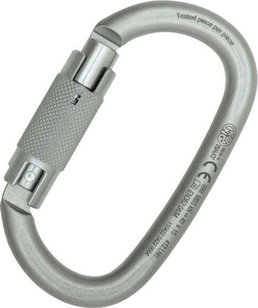 Kong Italy Lunar Karabinerhaken Silber Silber One Size