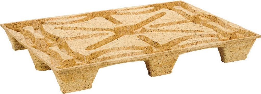 Palette en bois pressé Dimensions 760x1140mm Capacité de Image du produit 