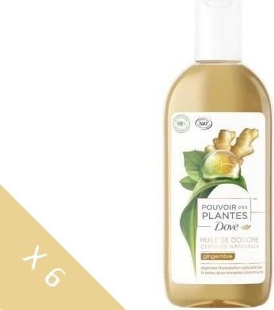 Dove Pflegendes Duschgel – 6 X 250 Ml, Für Weiche, Geschmeidige Haut