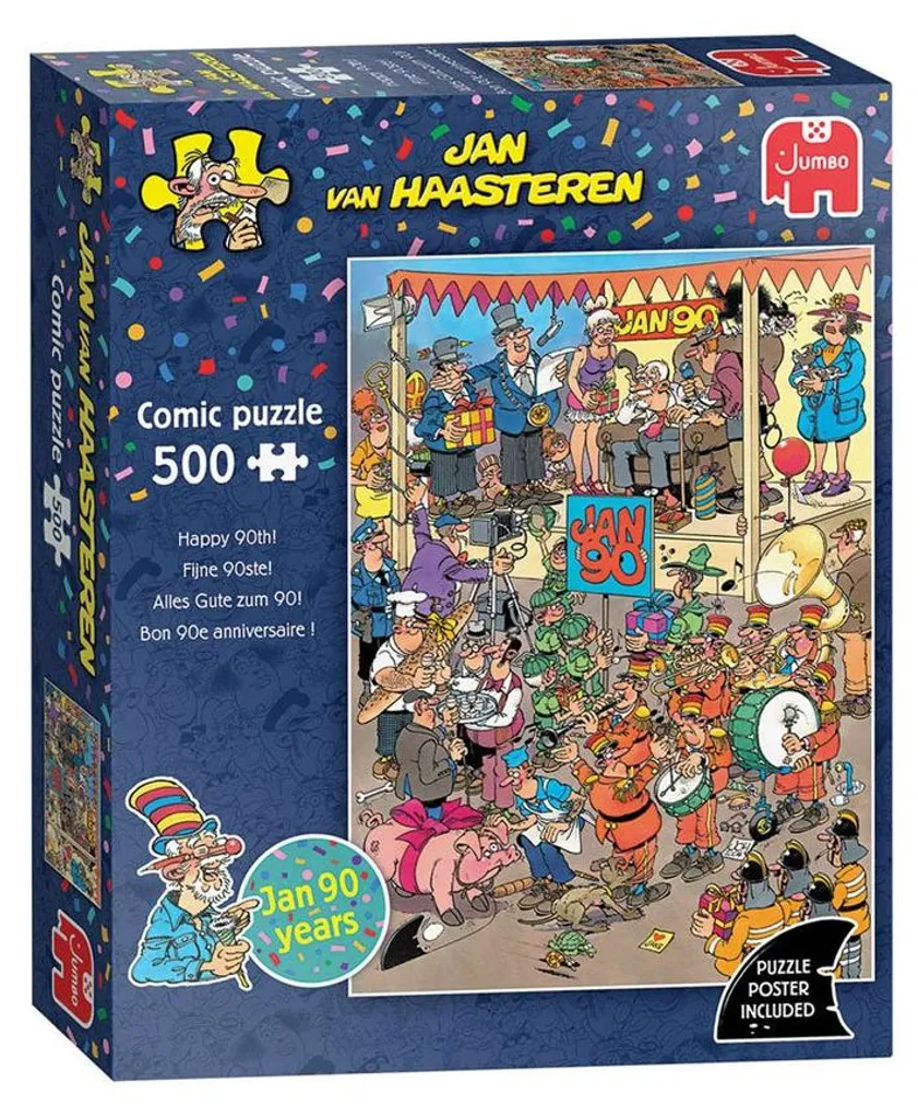 Puzzle détente Jan van Haasteren 500 pièces pour loisir et collection