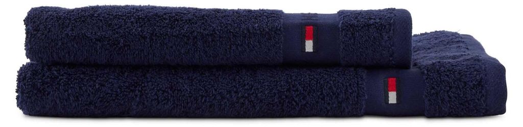 Tommy Hilfiger - Set mit 2 Handtüchern, Navy (Marineblau), Produktbild 