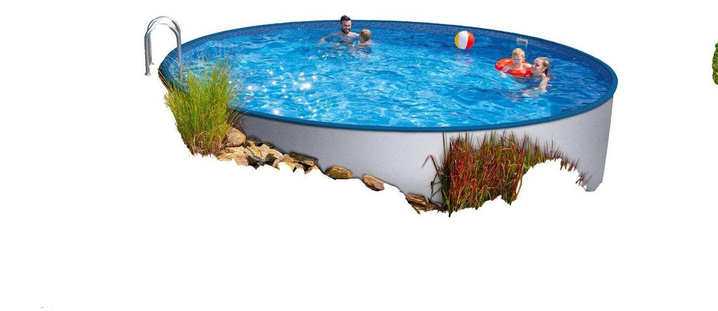 Mountfield Azuro 301 – 4,6 x 0,9 m MODRÁ/BÍLÁ – bez filtru Obrázek produktu 