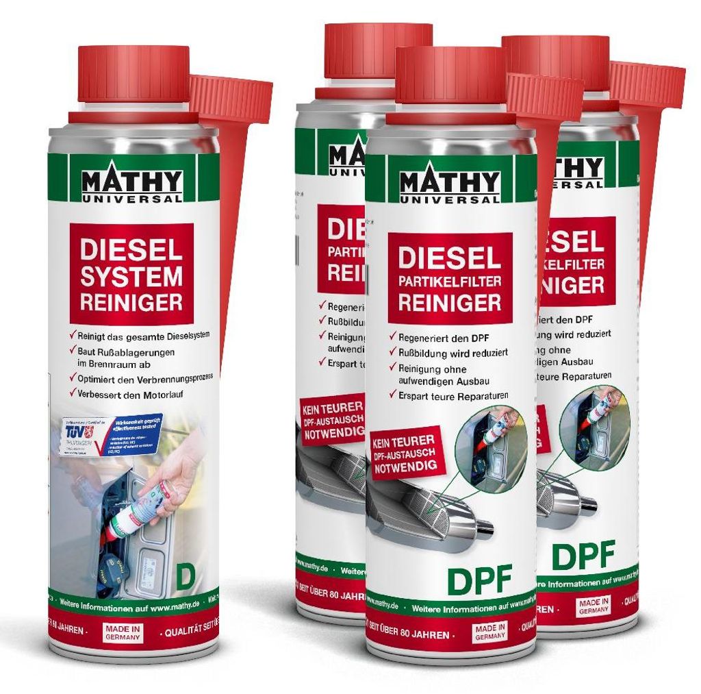 MATHY DPF-Kur - Diesel-Additiv-Set für Produktbild 