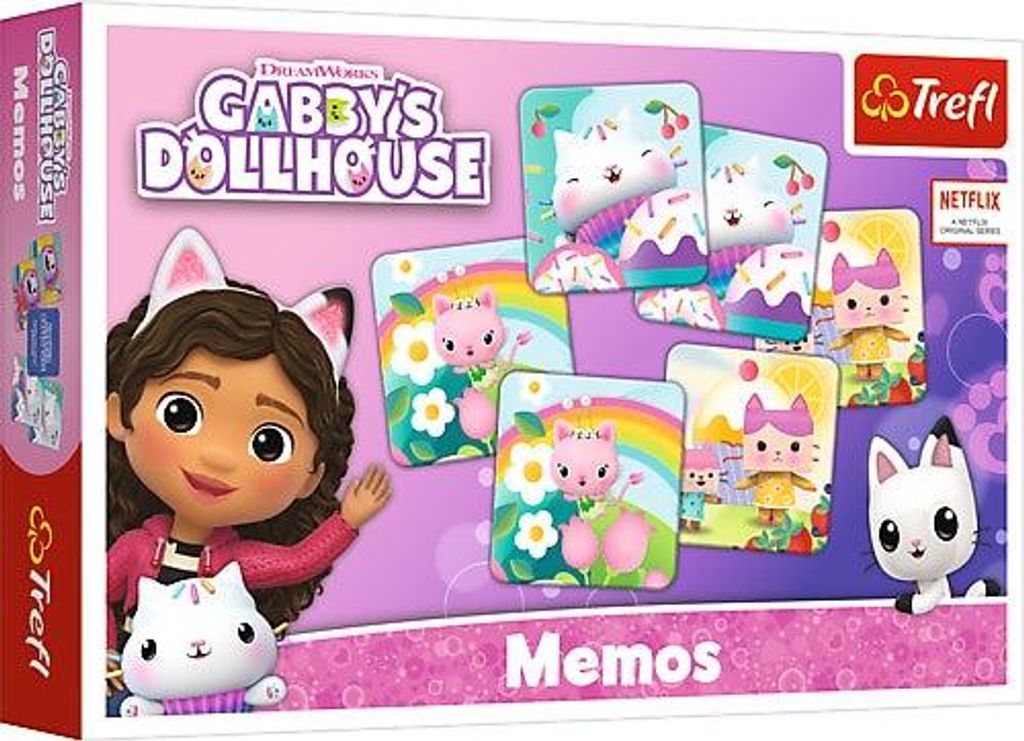 Trefl Gabbys Puppenhaus-Memo