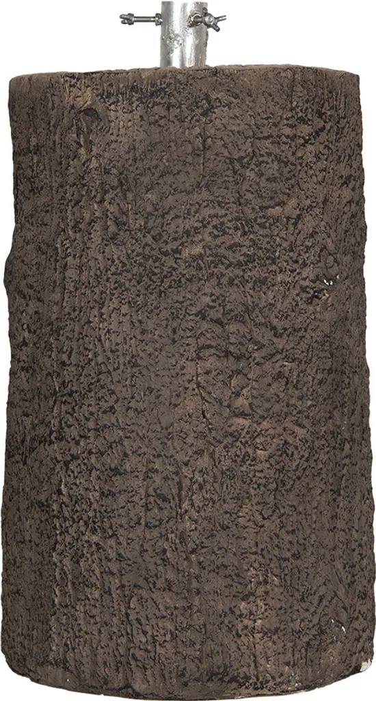 Clayre & Eef Support Sapin de Noël Céramique Marron Ø 32x55 cm Robuste - 3
