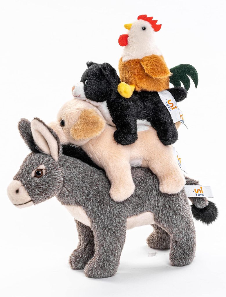Uni-Toys - Les Musiciens de Bremen - 32 cm (hauteur) - Image du produit 