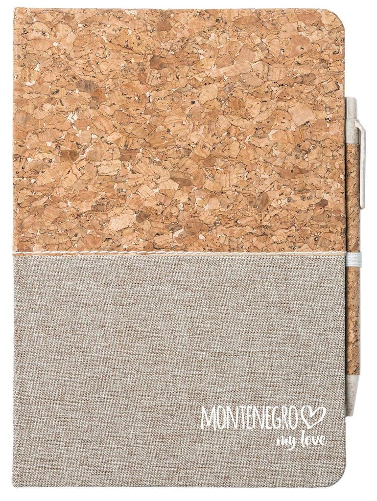 Huuraa Notizbuch A5 Monte my love 80 Blatt inkl. Kugelschreiber Tagebuch Geschenkidee