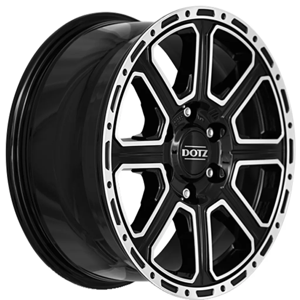 Jantes DOTZ Kalahari Dark 8x18 : Solution contre la Corrosion et Chocs