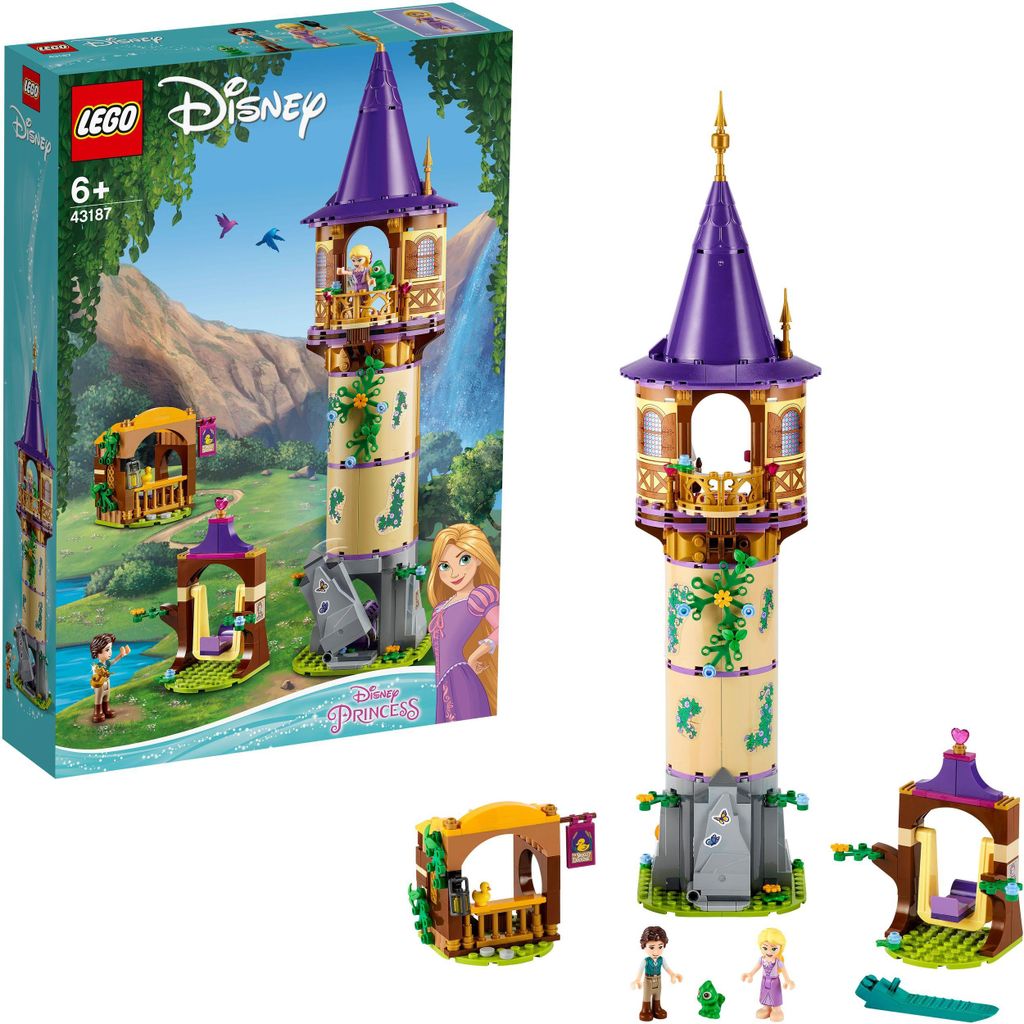 LEGO ? Disney 43187 Rapunzel vo veži, parádna stavebnica Obrázok produktu 