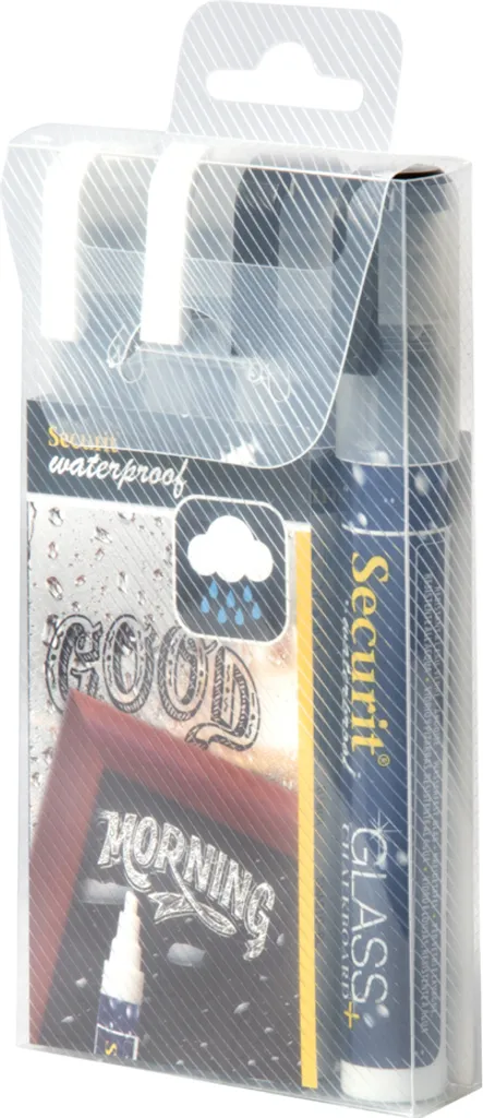 Feutre craie liquide waterproof pointe moyenne pour ardoise et vitre