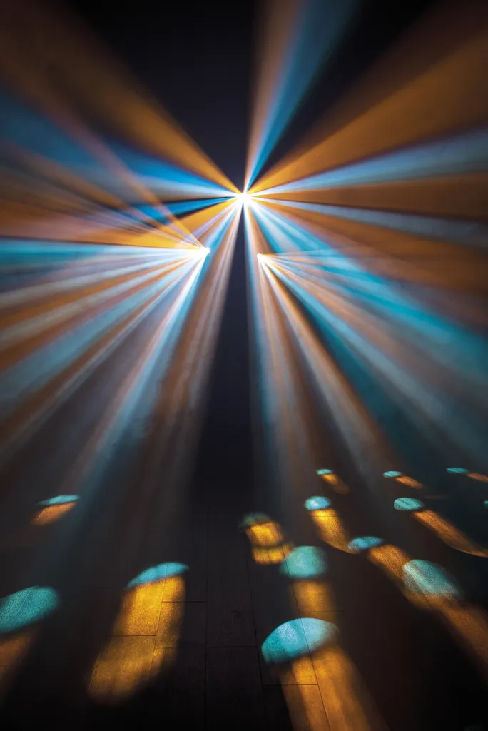 Showtec Dataflower LED Lampe à effets disco - Jeu de lumière dynamique - 5