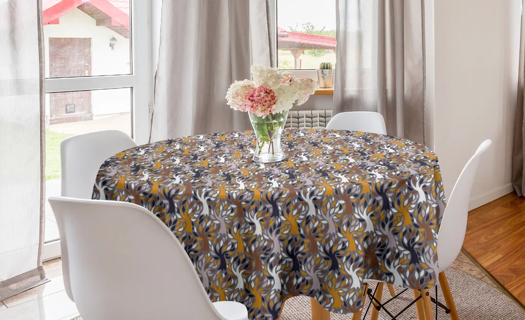 Tovaglia Rotonda ABAKUHAUS 150 cm - Design Wald Rami Toni della Terra