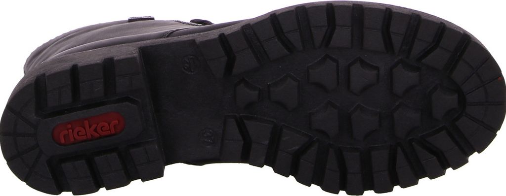 Rieker Schnürstiefel - Tiefschwarz Kunstleder Größe: 39 Produktbild 69