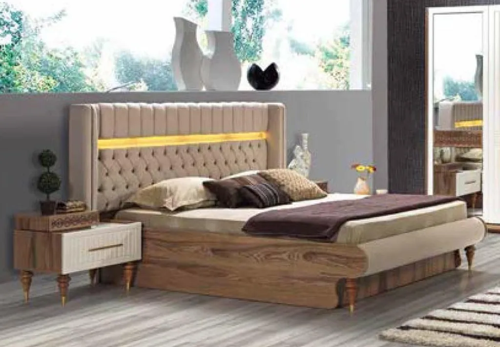 Meuble de chevet bois massif italien idéal pour rangement de chambre
