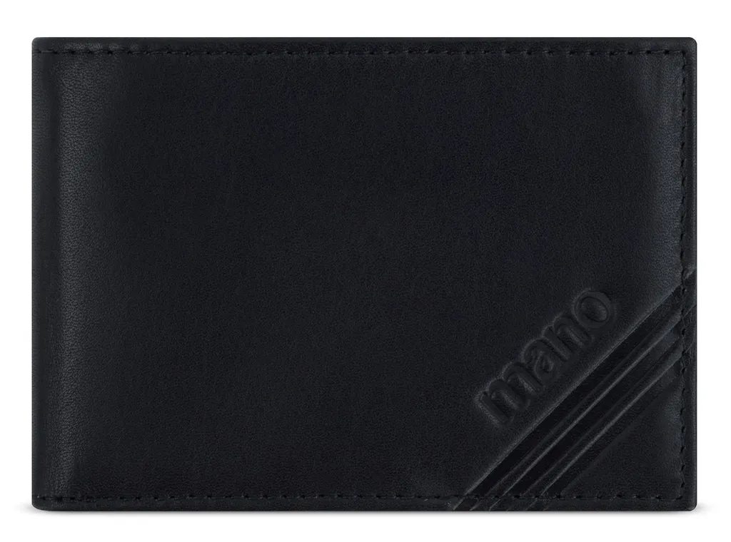 Mini bourse porte-monnaie cuir noir idéale pour poches et voyages