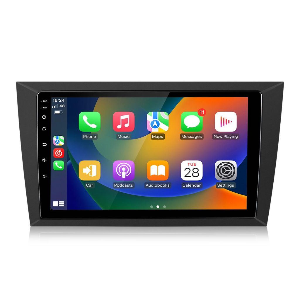 2+64G Android15 Carplay android auto Autoradio für vw Golf Produktbild 