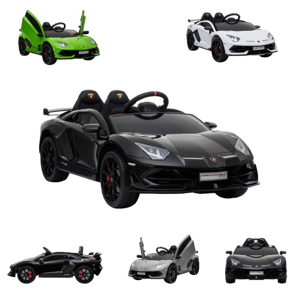 ES-Toys Kinder Elektroauto Lamborghini Aventador SVJ, Produktbild 