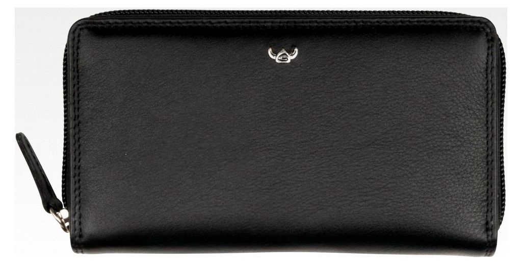 Polo Zip Around Wallet Black