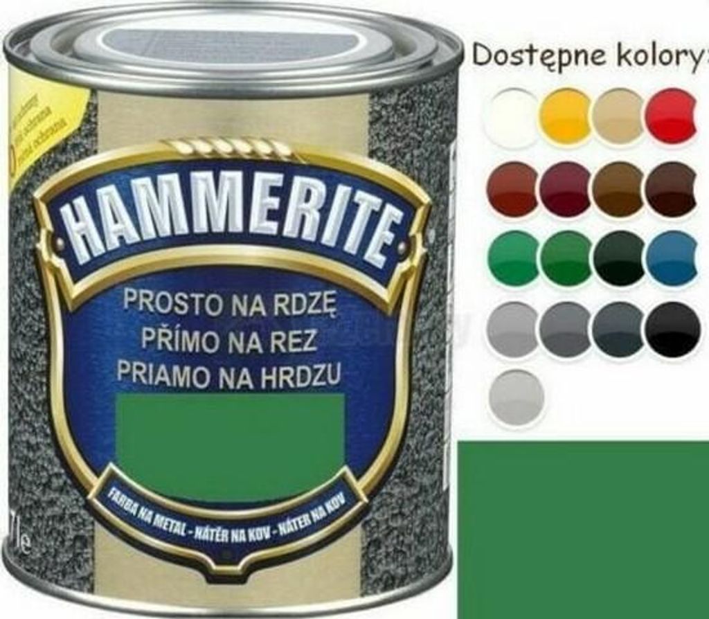 Hammerite Glänzend Metall-Schutzlack Blätter-Grün 2,5L Produktbild 