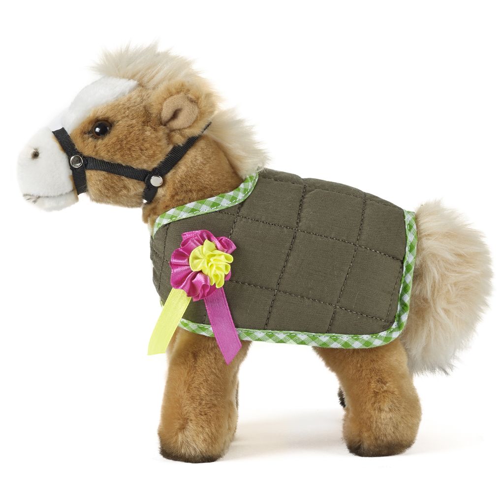 Living Nature Plüsch Pferd Stofftier mit Jacke 23cm Spielzeug