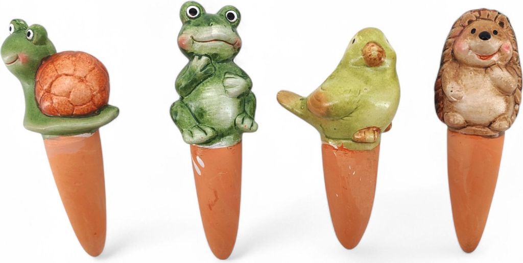 Tier-Gießkegel Frosch, Vogel, Schnecke, Igel 15?cm aus Produktbild 