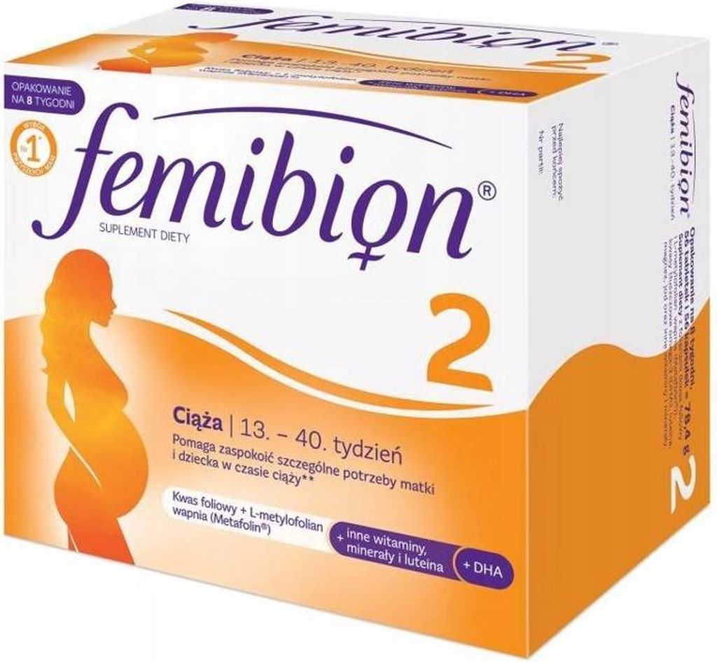Femibion 2 Pregnancy DUOPAK 56 comprimés + 56 gélules | Image du produit 