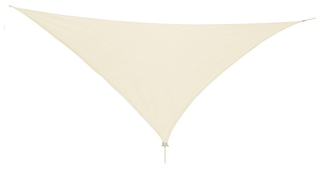 Dreieck Sonnensegel 3,6x3,6x3,6m Beige mit Produktbild 