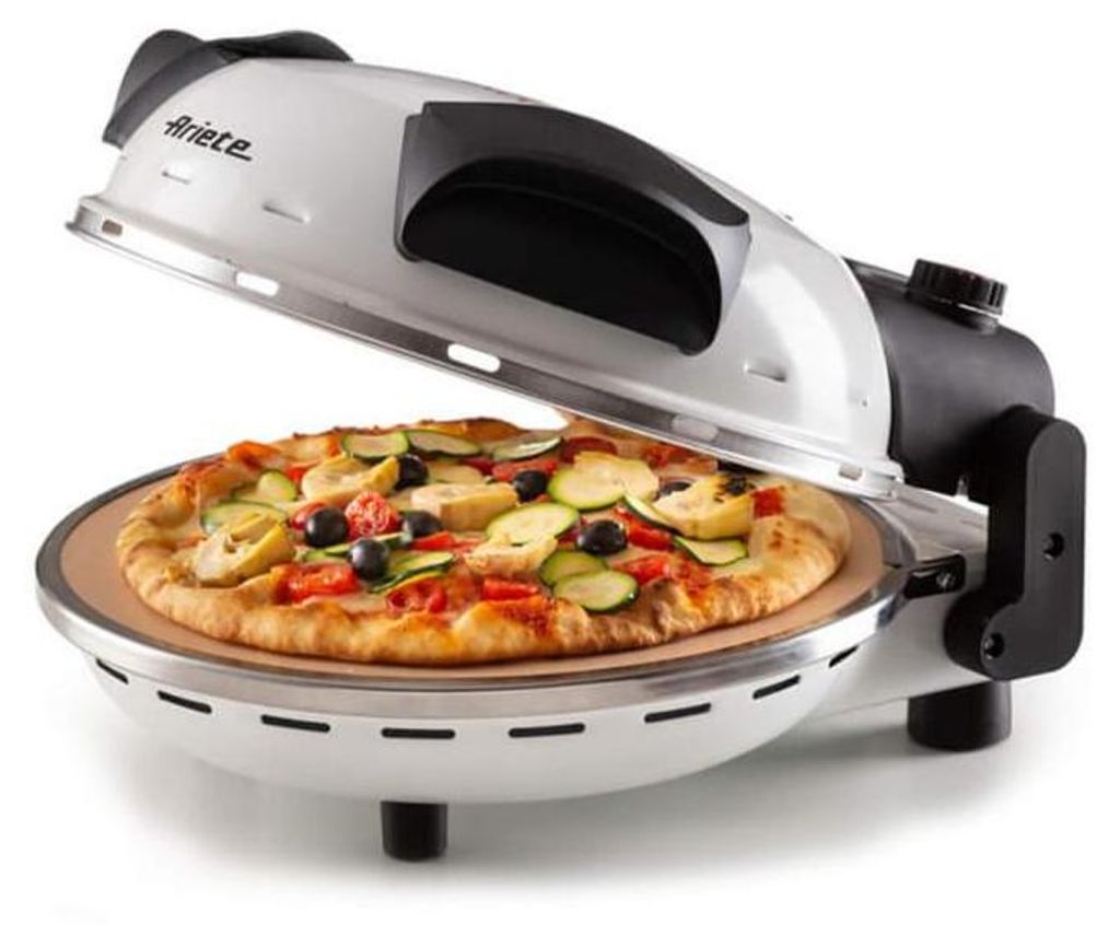 Ariete 0918/00, 1 pizza/pzz, Biela, 32 cm, 400 C, 1200 W, Obrázok produktu 