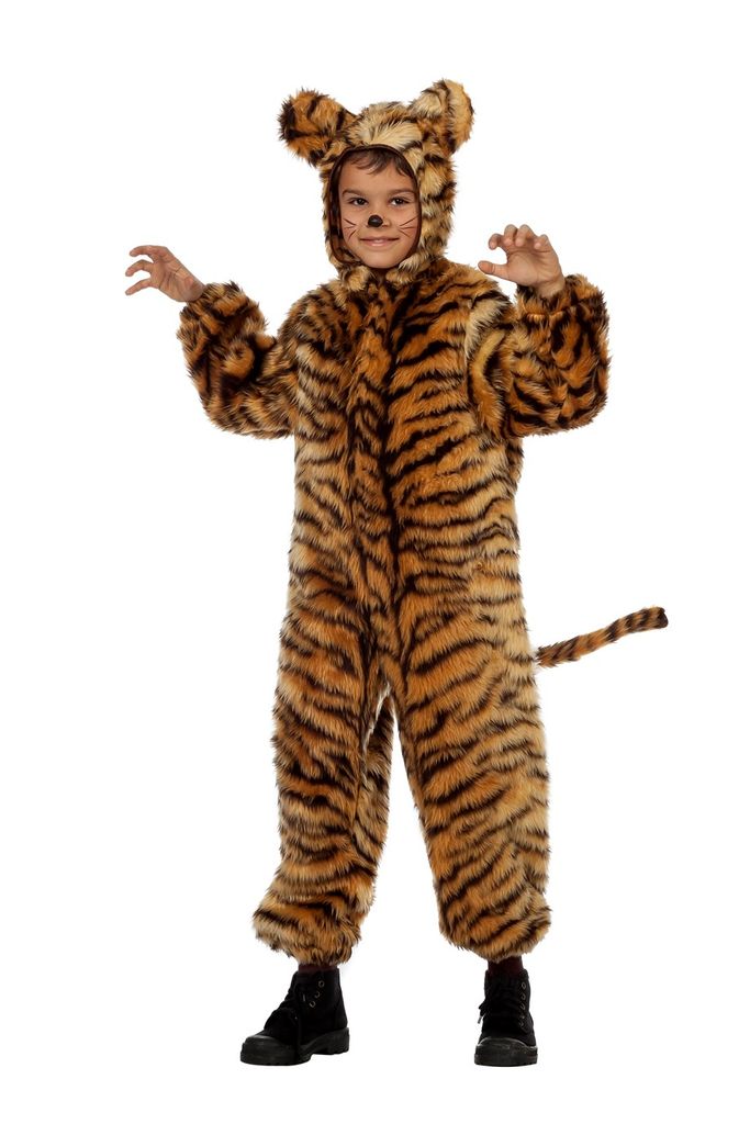 Tigerkostüm Tiger Kostüm Zoo Karneval Tierkostüm