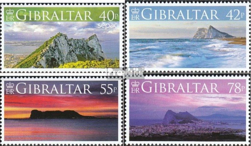 Briefmarken Gibraltar 2007 Mi 1234-1237 (kompl.Ausg.) postfrisch Landschaften