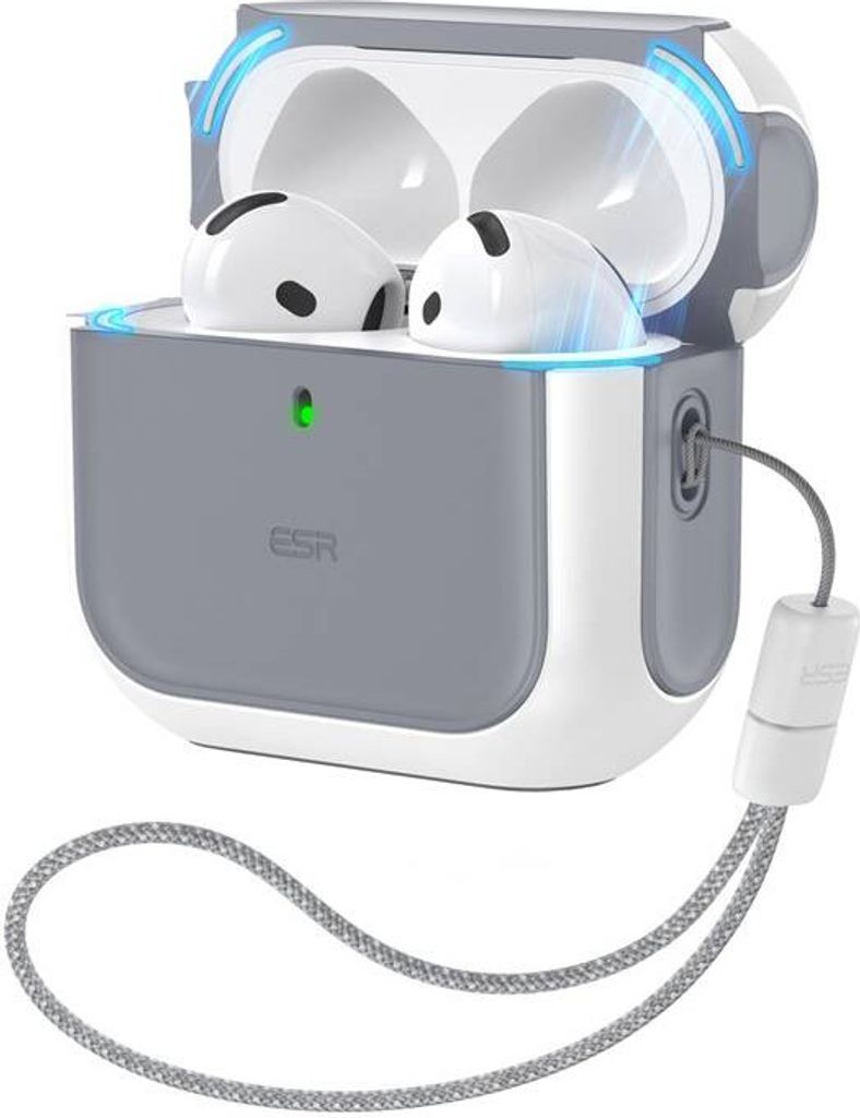 ESR AirPods 4 Orbit Hybrid case (white)