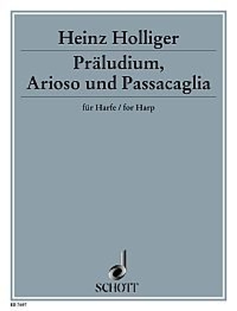Präludium, Arioso und Passacaglia - Holliger, Heinz