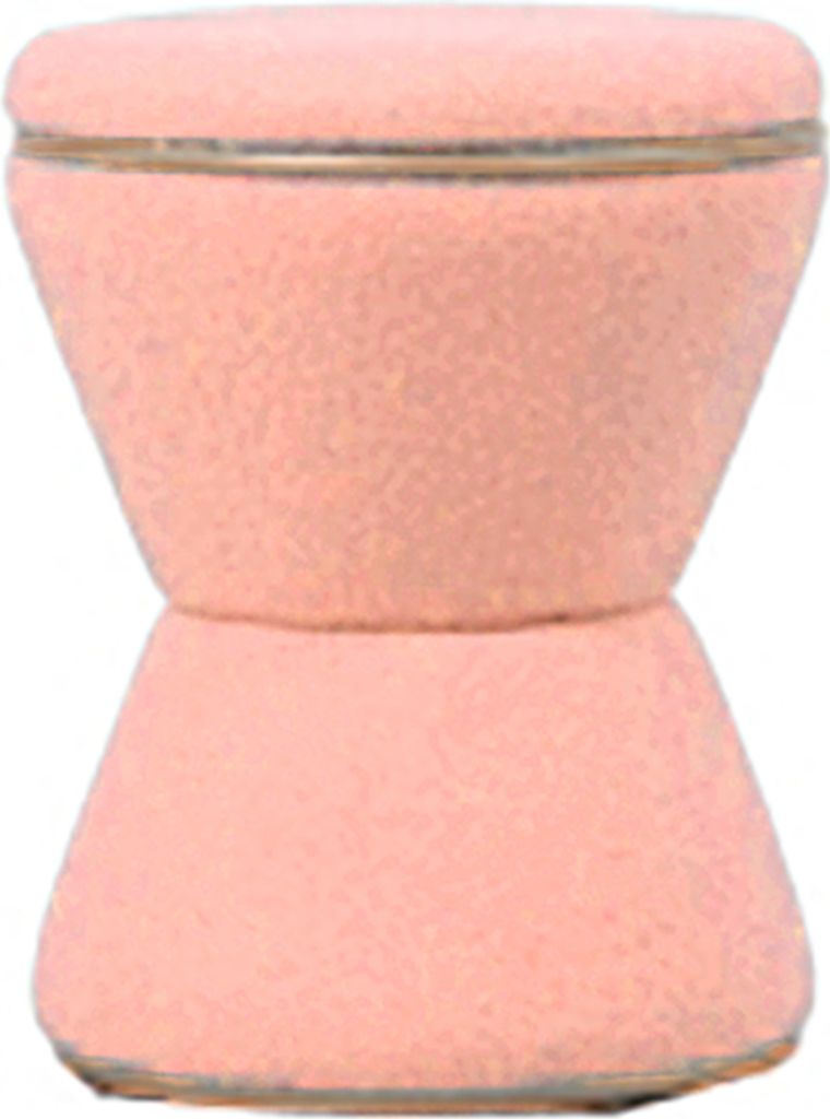 Leitmotiv - Gustar Pouf - Soft Pink