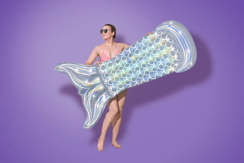 Bouée Géante Queue de Sirène Matelas Gonflable de Piscine Bestway - 30