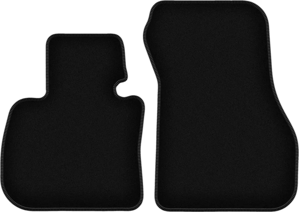 Tappetini Neri in Velluto per BMW Serie 2 F45 - Eleganza Su Misura