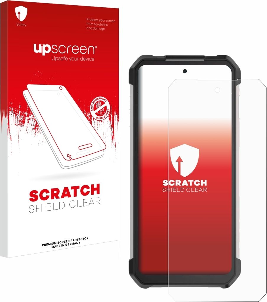 upscreen Schutzfolie für Unihertz Tank 3 Pro Displayschutz Displayschutzfolie Folie Klar Transparent