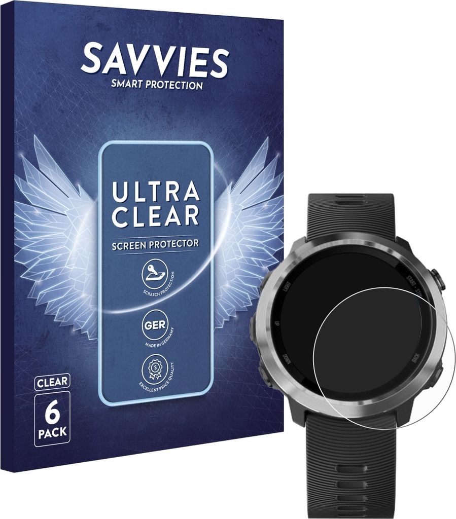 6x Für Garmin Forerunner 645 / 645 Music Schutzfolie Produktbild 