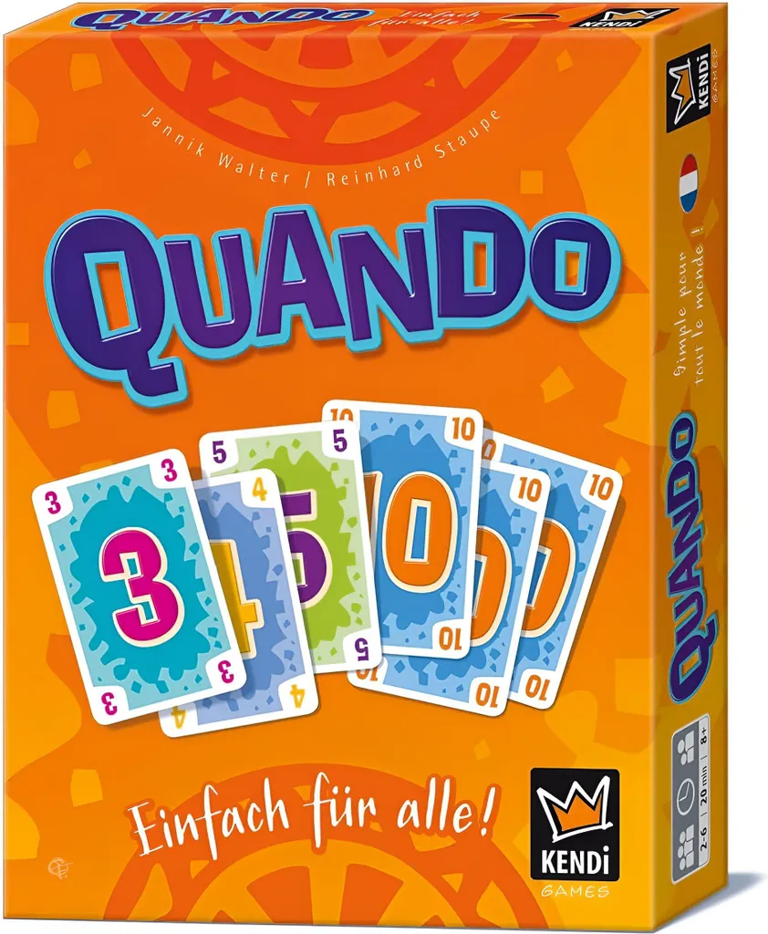 Jeu de Cartes WHEN Kendi GmbH - Jeu de Société Familial Stratégique