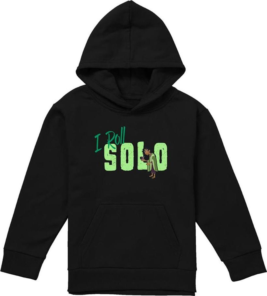 Encanto - "I Roll Solo" Kapuzenpullover für Kinder TV22319 (128) (Schwarz)
