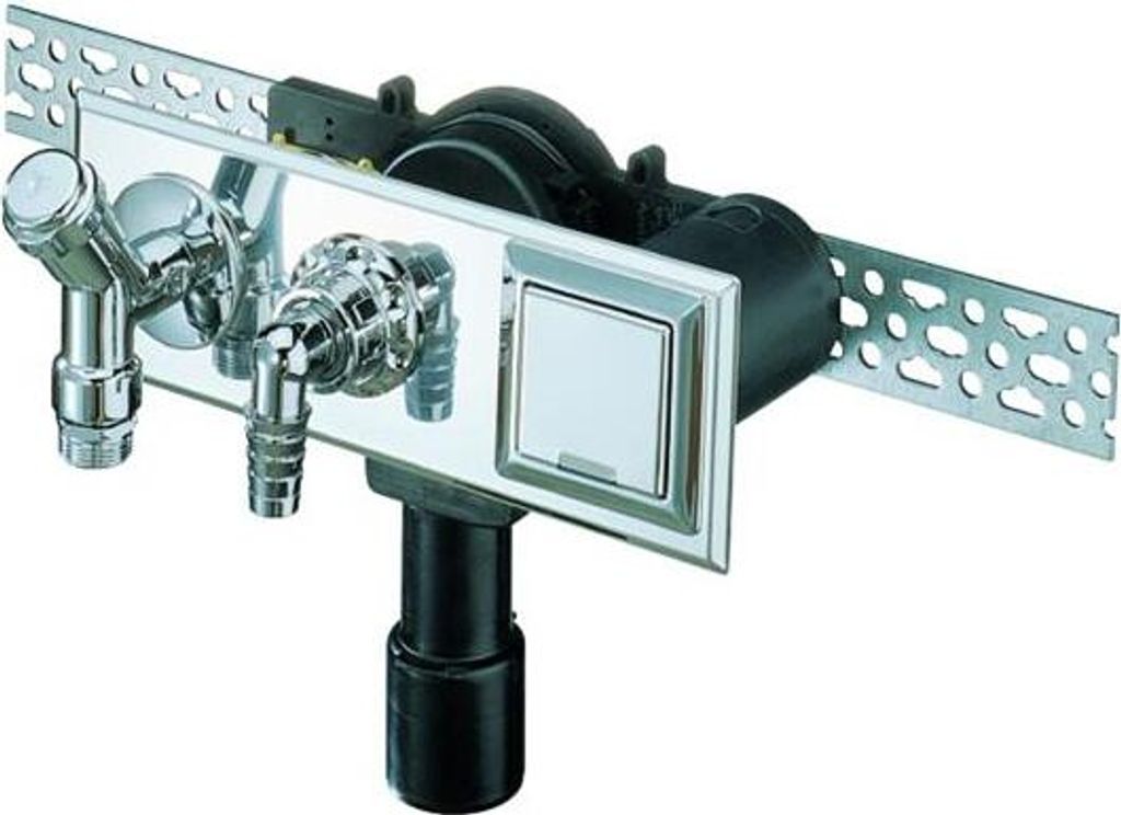 DALLMER Wandeinbau-Waschgeräte-Siphon 406 E, DN 40/DN 50
