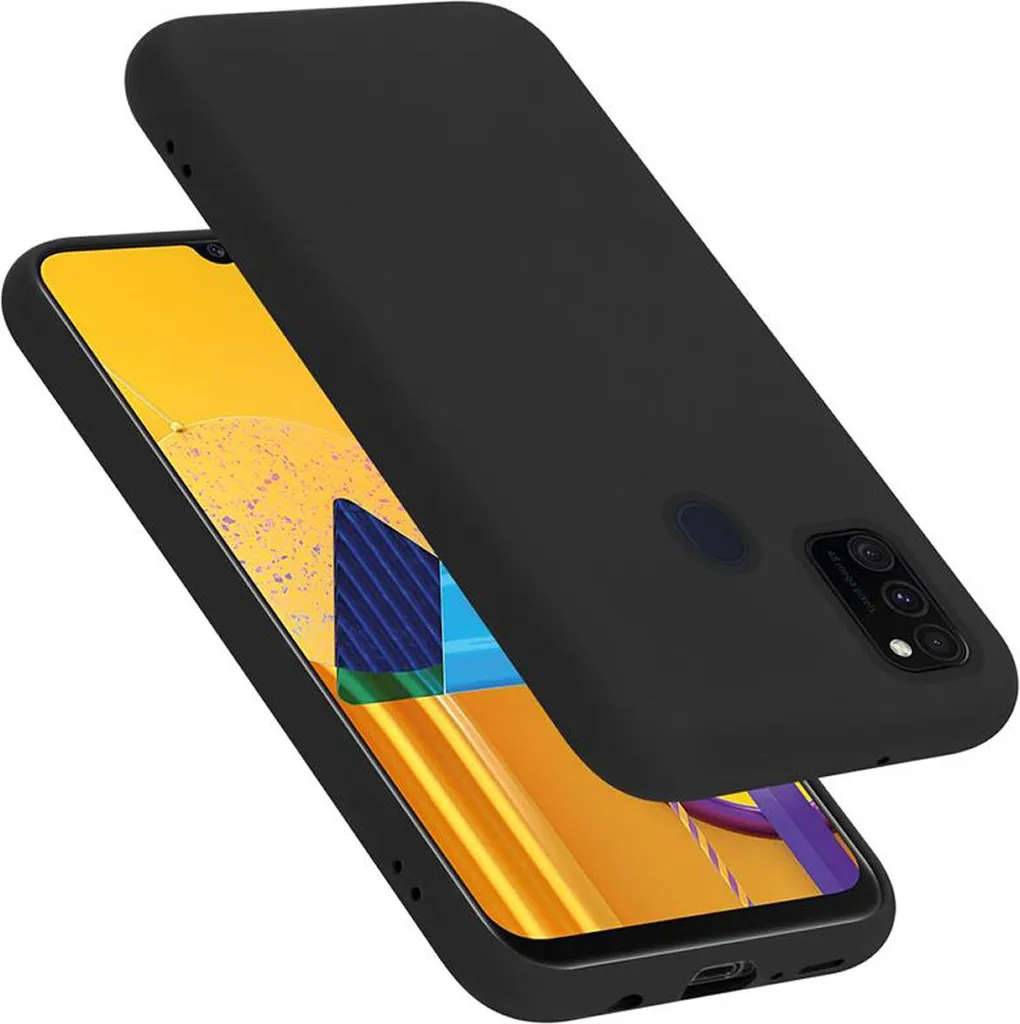 Cover TPU Samsung M21 M30s Cadorabo - Guscio Protettivo Nero Anti-Shock