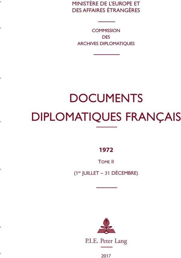 Documents diplomatiques français