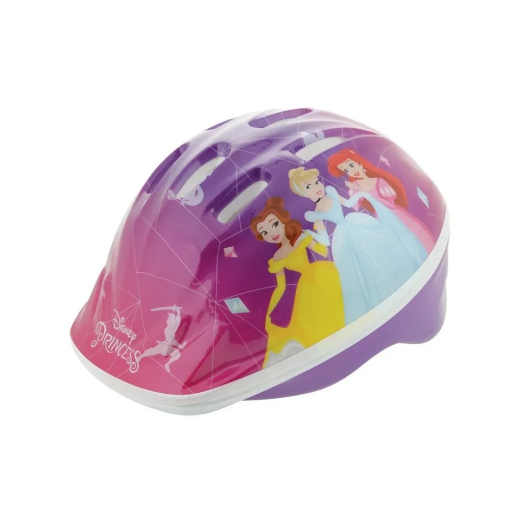 Casque vélo enfant Disney Princess anti-choc et confortable 48-52cm
