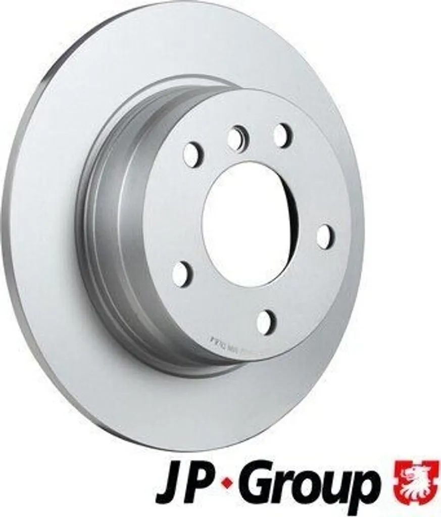 Paire de disques de frein arrière BMW E46 280mm JP GROUP 1463203300 de Qualité
