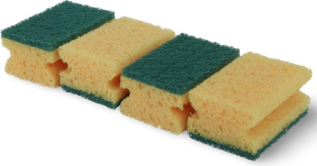 Scheuerschwamm mit Griff 4 Stück Clean Home - Talentools