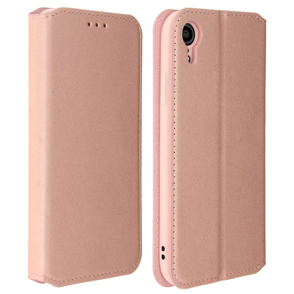 Recensione Cover iPhone XR Ecopelle | Protezione Oro Rosa Flip Case