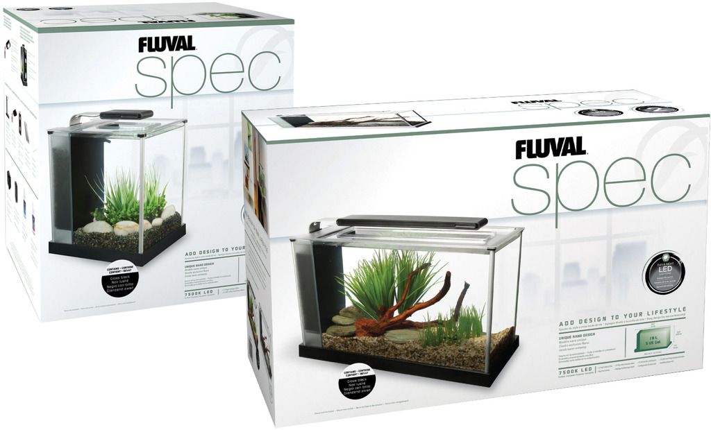 Hagen Fluval SPEC 3 Nano, 23x28x30 cm, 10,7 Ltr , schwarz Produktbild 